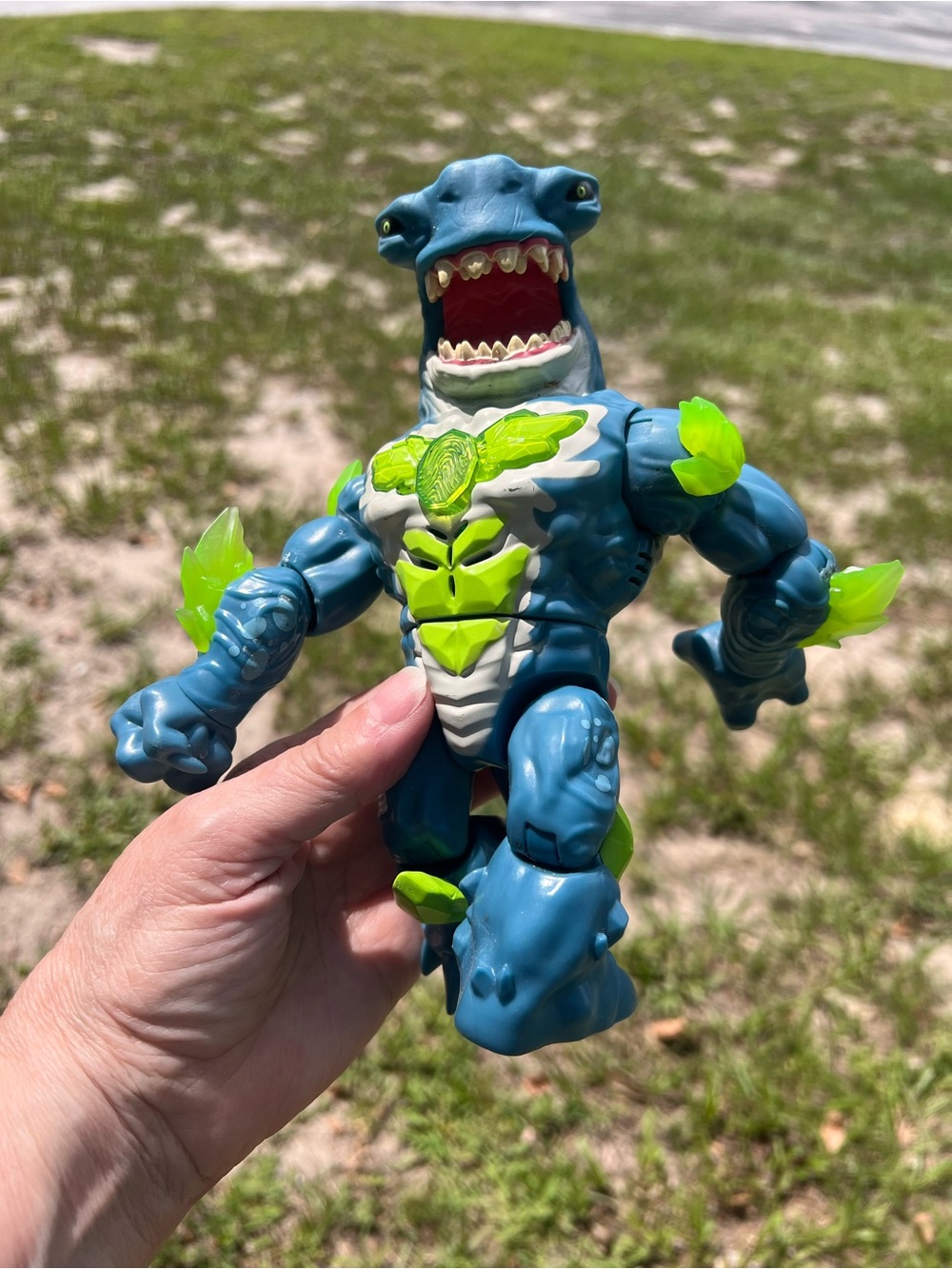 Sharkman  Monster Action Figure -8”Light up